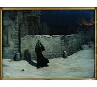 POSTERIIk Célèbre Moderne Mur Art Tableaux Posters un incident pendant le siège de Paris par Gustave Dore Paysage Toile Affiche Pour la Décoration du Salon 60x90cm