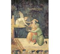 POSTERIIk Célèbre Toile d'art Abstrait L'art imprimé Allégorie du bon gouvernement Détail de l'effet de la justice commutative par Ambrogio Lorenzetti Poster Image Pour la Décoration du Salon 60x90cm