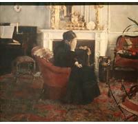 POSTERIIk Célèbre Toile d'art Abstrait L'art imprimé Écouter Musiby Schumannnnederlands de Fernand Khnopff Poster Image Pour la Décoration du Salon 60x90cm