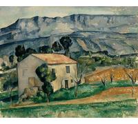 POSTERIIk Célèbre Toile d'art Abstrait L'art imprimé en Provence par Paul Cézanne Poster Image Pour la Décoration du Salon 60x90cm