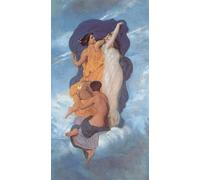 POSTERIIk Célèbre Toile d'art Abstrait L'art imprimé Esquisse pour la charité par William Adolphe Bouguereau Poster Image Pour la Décoration du Salon 60x90cm