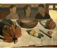POSTERIIk Célèbre Toile d'art Abstrait L'art imprimé le repas de Paul Gauguin Poster Image Pour la Décoration du Salon 60x90cm