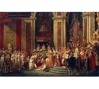 POSTERIIk Célèbre Toile d'art Abstrait L'art imprimé Napoléon couronnant Joséphine par Jacques Louis David Poster Image Pour la Décoration du Salon 60x90cm