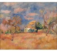 POSTERIIk Célèbre Toile d'art Abstrait L'art imprimé Pigeonnier à Bellevue par Pierre Auguste Renoir Poster Image Pour la Décoration du Salon 60x90cm