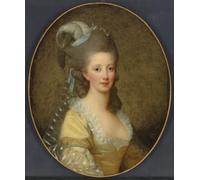 POSTERIIk Célèbre Toile d'art Abstrait L'art imprimé Portrait de femme par Elisabeth Louise Vigée Lebrun Poster Image Pour la Décoration du Salon 60x90cm