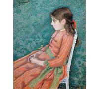 POSTERIIk Célèbre Toile d'art Abstrait L'art imprimé Portrait de Jeanne par Lucien Pissarro Poster Image Pour la Décoration du Salon 60x90cm