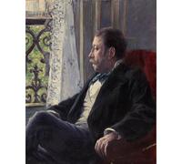 POSTERIIk Célèbre Toile d'art Abstrait L'art imprimé Portrait d'homme de Gustave Caillebotte Poster Image Pour la Décoration du Salon 60x90cm