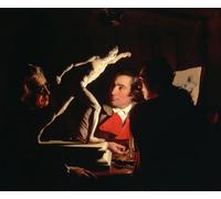 POSTERIIk Célèbre Toile d'art Abstrait L'art imprimé Trois personnes regardant le gladiateur par Wright of Derby Poster Image Pour la Décoration Murale 60x90cm