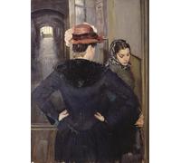POSTERIIk Célèbre Toile d'art Abstrait L'art imprimé une Rencontre de Christian Krohg Poster Image Pour la Décoration Murale 60x90cm