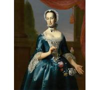 POSTERIIk De Célèbres Tableaux Affiches D'illustration Affiche Mur Art Anne Fairchild Bowler de Singleton Copley Kunstwerk Tableaux Pour la Décoration Murale 60x90cm