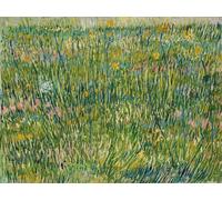POSTERIIk De Célèbres Tableaux Affiches D'illustration Affiche Mur Art Carré d'herbe avril-juin de Vincent Van Gogh Kunstwerk Tableaux Pour la Décoration Murale 60x90cm