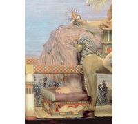 POSTERIIk De Célèbres Tableaux Affiches D'illustration Affiche Mur Art La Découverte de Moïse de Lawrence Alma Tadema Kunstwerk Tableaux Pour la Décoration de Bureau 60x90cm