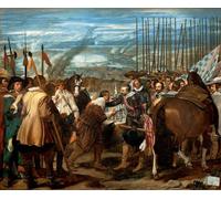 POSTERIIk De Célèbres Tableaux Affiches D'illustration Affiche Mur Art la Reddition de Breda en juin par Diego Rodriguez De Y Velazquez Kunstwerk Tableaux Pour la Décoration de Bureau 60x90cm