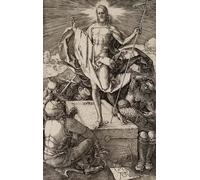 POSTERIIk De Célèbres Tableaux Affiches D'illustration Affiche Mur Art la résurrection de la passion d'Albrecht Dürer Kunstwerk Tableaux Pour la Décoration de Bureau 60x90cm