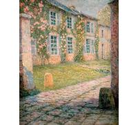 POSTERIIk De Célèbres Tableaux Affiches D'illustration Affiche Mur Art la Roses Versailles par Henri Eugène Augustin Le Sidaner Kunstwerk Tableaux Pour la Décoration du Salon 60x90cm