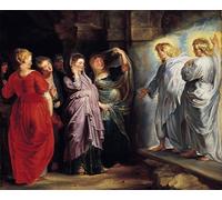 POSTERIIk De Célèbres Tableaux Affiches D'illustration Affiche Mur Art Les saintes femmes au sépulcre de Peter Paul Rubens Kunstwerk Tableaux Pour la Décoration du Salon 60x90cm
