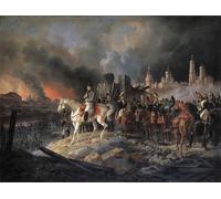 POSTERIIk De Célèbres Tableaux Affiches D'illustration Affiche Mur Art Napoléon Bonaparte dans Mosanimal d'Albrecht Adam Kunstwerk Tableaux Pour la Décoration du Salon 60x90cm