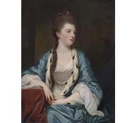 POSTERIIk De Célèbres Tableaux Affiches D'illustration Affiche Mur Art Portrait d'Elizabeth Kerr marquise de Lothian par Joshua Reynolds Kunstwerk Tableaux Pour la Décoration de Bureau 60x90cm