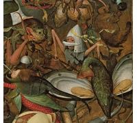 POSTERIIk Vintage Art Mural Classique Impression Tableaux la chute des anges rebelles de Pieter Bruegel l'Ancien Impression Peinture Huile Pour la Décoration Murale 60x90cm
