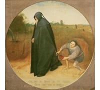 POSTERIIk Vintage Art Mural Classique Impression Tableaux le Misanthrope de Pieter Bruegel l'Ancien Impression Peinture Huile Pour la Décoration Murale 60x90cm