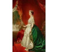 POSTERIIk Vintage Art Mural Classique Impression Tableaux L'impératrice Eugénie de France épouse de Napoléon Bonaparte Iii par Xaver Winterhalter Pour la Décoration Murale 60x90cm