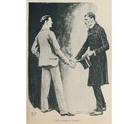 POSTERIIk Vintage Art Mural Classique Impression Tableaux Pas un mot à une âme par Sidney Paget Impression Peinture Huile Pour la Décoration Murale 60x90cm