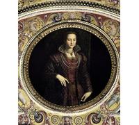 POSTERIIk Vintage Art Mural Classique Impression Tableaux Portrait d'Eleonora Di Toledo par Alessandro Allori Impression Peinture Huile Pour la Décoration Murale 60x90cm