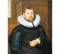 POSTERIIk Vintage Art Mural Classique Impression Tableaux Portrait d'un homme barbu par Anthony Van Dyck Impression Peinture Huile Pour la Décoration Murale 60x90cm
