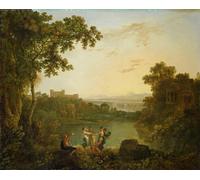 POSTERIIk Vintage Portrait Tableaux Art décor Apollon et les saisons par un artiste célèbre Affiches imprimées Pour la Décoration Murale 60x90cm