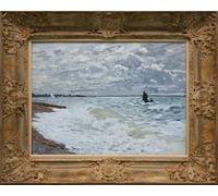 POSTERIIk Vintage Portrait Tableaux Art décor au Havre de Claude Monet Affiches imprimées Pour la Décoration du Salon 60x90cm