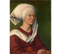 POSTERIIk Vintage Portrait Tableaux Art décor Bildnis Von Barbara Dürer Gebholper par Albrecht Dürer Affiches imprimées Pour la Décoration Murale 60x90cm