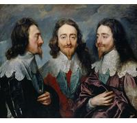 POSTERIIk Vintage Portrait Tableaux Art décor Charles Ier par Anthony Van Dyck Affiches imprimées Pour la Décoration Murale 60x90cm