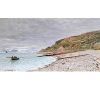 POSTERIIk Vintage Portrait Tableaux Art décor La pointe de la hève de Claude Monet Affiches imprimées Pour la Décoration Murale 60x90cm