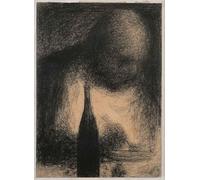 POSTERIIk Vintage Portrait Tableaux Art décor le Dîner de Georges Pierre Seurat Affiches imprimées Pour la Décoration du Salon 60x90cm