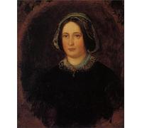 POSTERIIk Vintage Portrait Tableaux Art décor Mme William Evamy la tante des artistes par John Everett Millais Affiches imprimées Pour la Décoration de Bureau 60x90cm