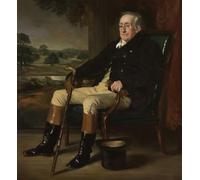 POSTERIIk Vintage Portrait Tableaux Art décor Portrait de William Henry Cavendish Bentinck de Portland par Francis Grant Affiches imprimées Pour la Décoration du Salon 60x90cm
