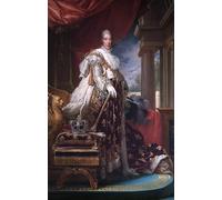 POSTERIIk Vintage Portrait Tableaux Art décor Portrait du roi Charles X de France dans sa robe de sacre par Pascal Simon Gerard Affiches imprimées Pour la Décoration du Salon 60x90cm