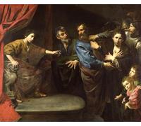 POSTERIIk Vintage Portrait Tableaux Art décor the Judgement of Daniel or the Innocence of Susanna by Valentin De Boulogne Affiches imprimées Pour la Décoration du Salon 60x90cm