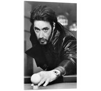 Posterlounge Al Pacino, Carlito's Way, 1993 Tableau en verre acrylique 60 x 90 cm Noir et blanc Tableaux Décoration murale