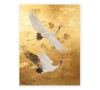 Posterlounge Celestial Messengers Poster de DejaReve 50 x 70 cm Or Tableaux Décoration murale