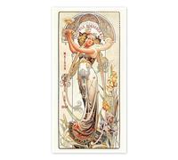 Posterlounge Champagne Theophile Roederer & Co Poster | 40 x 80 cm de Louis Theophile Hingre Beige Tableaux Décoration murale