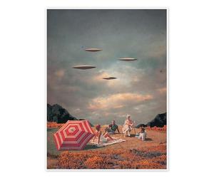 Posterlounge Comme s’ils n’étaient jamais venus Poster