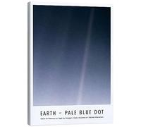 Posterlounge Earth - Pale Blue Dot Tableau sur toile