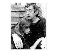 Posterlounge Jane Birkin et Serge Gainsbourg, 1970 Poster