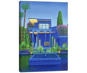 Posterlounge Jardin Majorelle, Marrakech Tableau sur toile