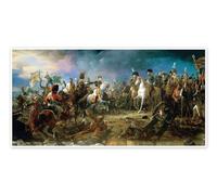 Posterlounge La Bataille d'Austerlitz Poster de François Pascal Simon Gerard 80 x 40 cm Tableaux Décoration murale