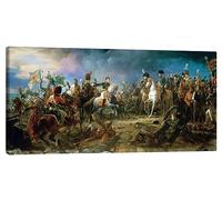 Posterlounge La Bataille d'Austerlitz Tableau sur toile de François Pascal Simon Gerard 100 x 50 cm Tableaux Décoration murale