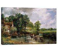 Posterlounge La Charrette de foin Tableau sur toile de John Constable 60 x 40 cm Tableaux Décoration murale