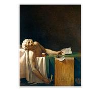 Posterlounge La mort de Marat Poster
