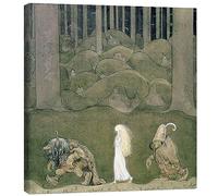 Posterlounge La Princesse et les trolls Tableau sur toile